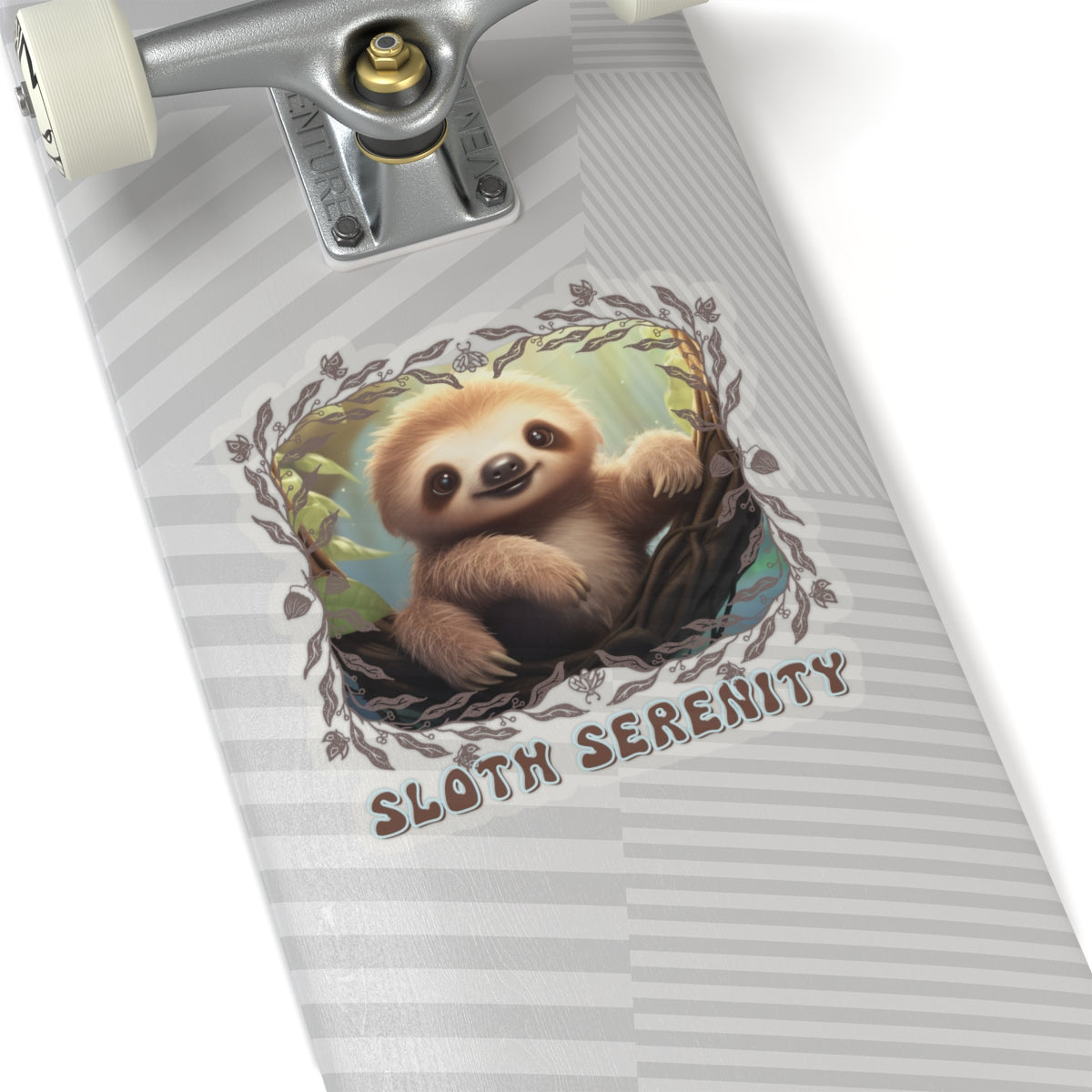 Sloth Serenity Kiss-Cut Stickers