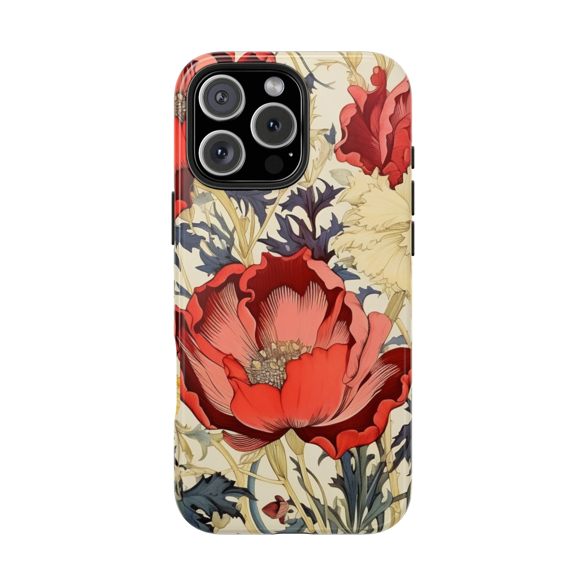 Poppy Delight - Tough Case for iPhone 14, 15, 16