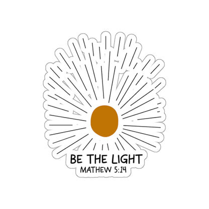 Be The Light - Matthew 5:14 Bible Kiss-Cut Stickers