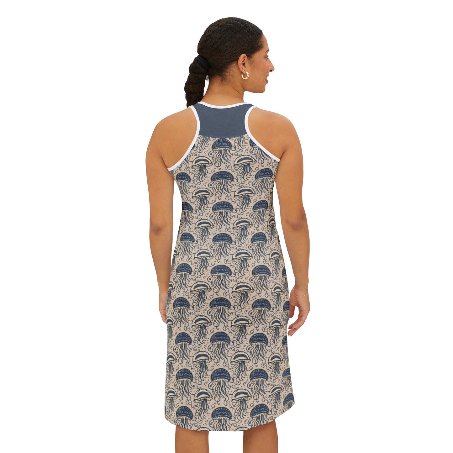 Chambre Jellyfish - Women's Racerback Dress (AOP)