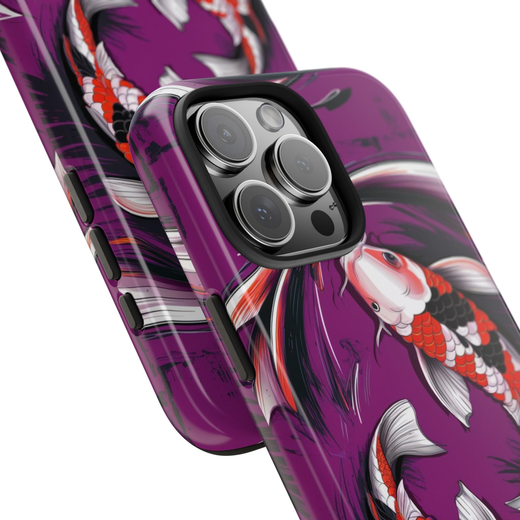 Koi's Pond Circles - Tough Case for iPhone 14, 15, 16 - Spruced Roost