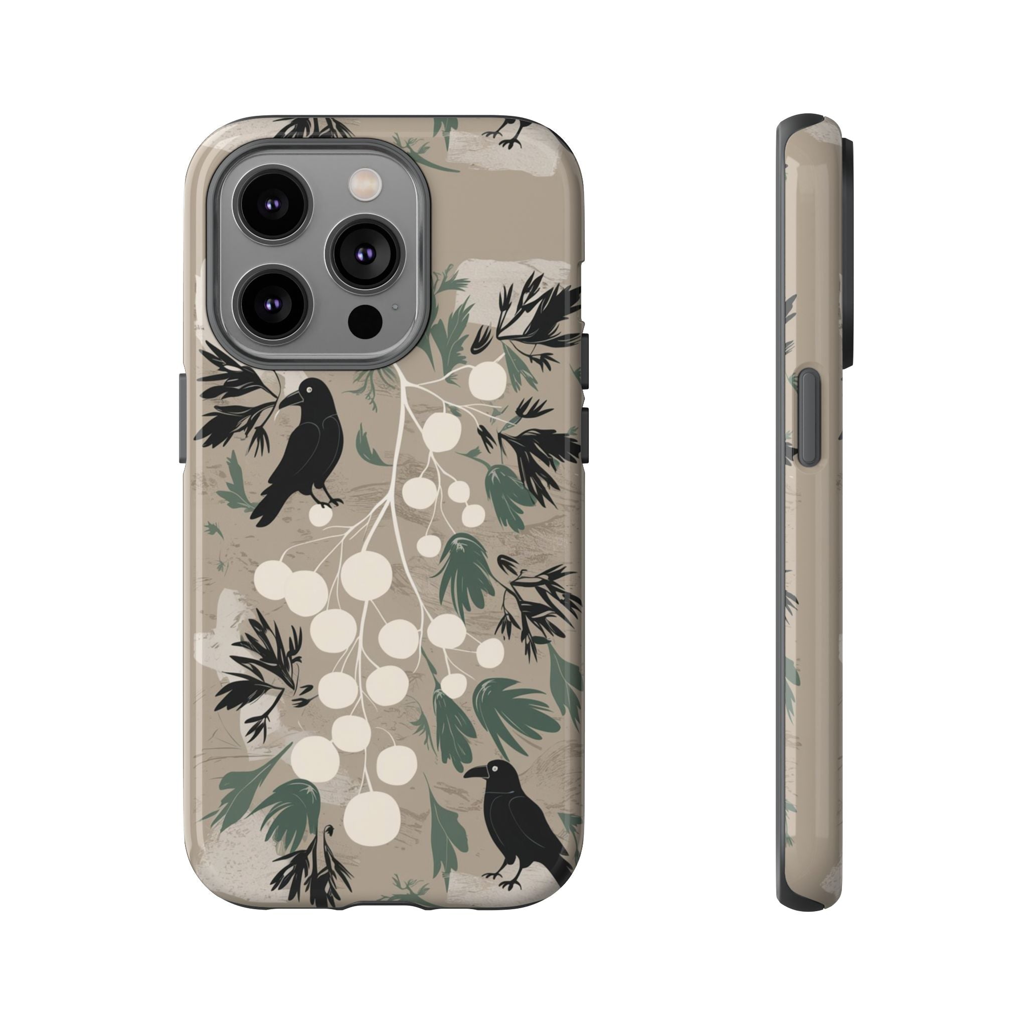 Crows and Berries - Tough Case for iPhone 14, 15, 16