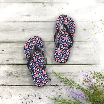 Up-Hearted Flip Flops