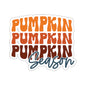 Pumpkin Pumpkin Pumpkin Season Kiss-Cut Stickers