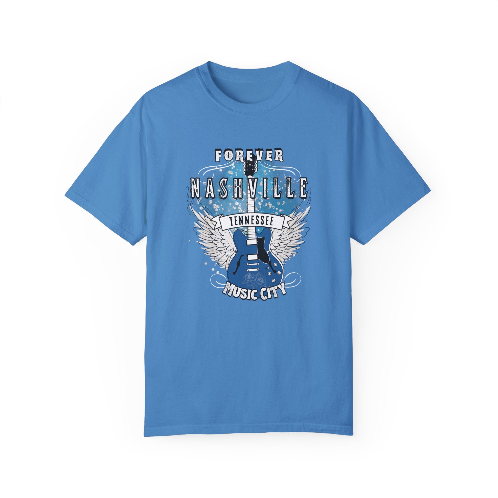 Forever Nashville Garment-Dyed Comfort Colors T-shirt - S-4XL