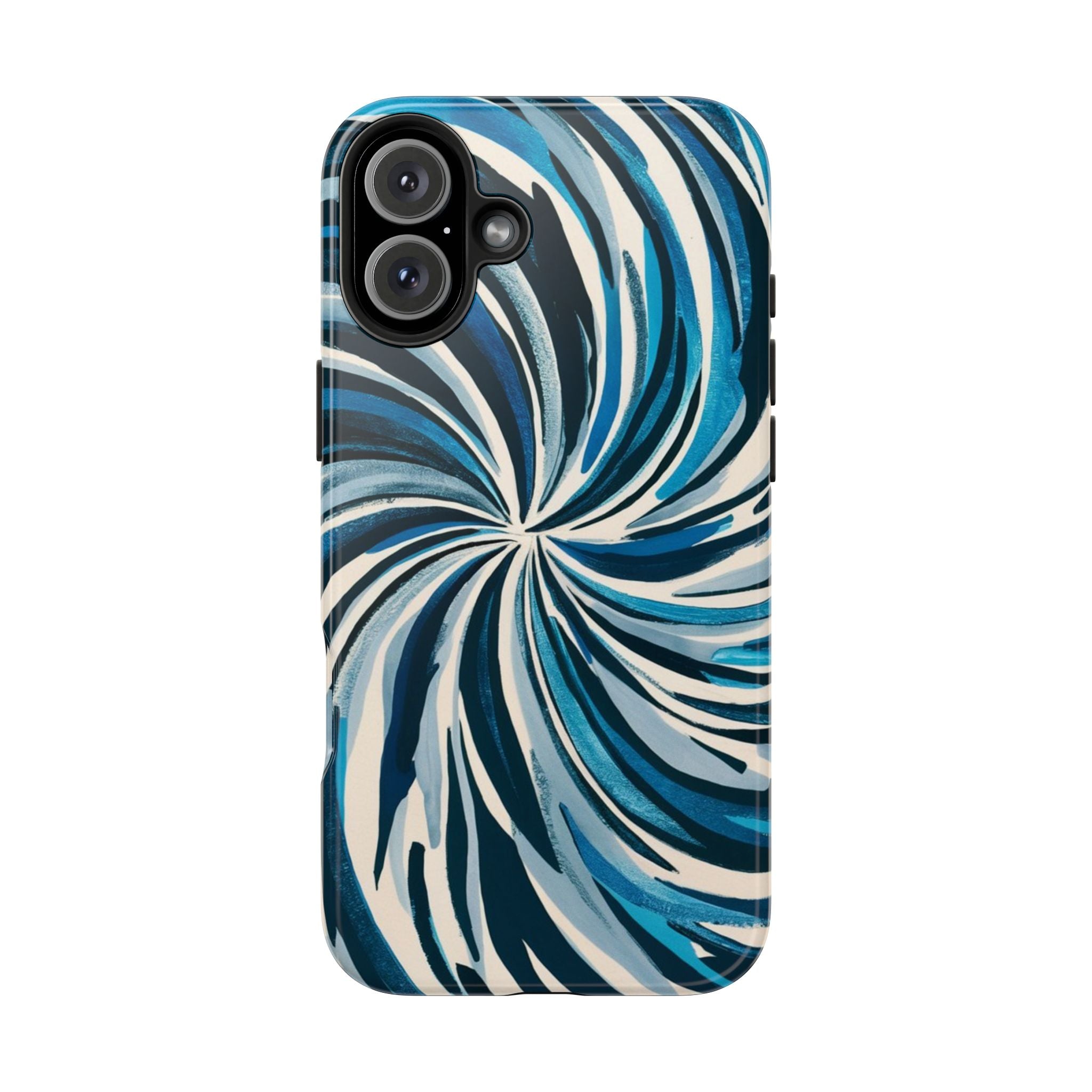 Whirpool - Tough Case for iPhone 14, 15, 16 - Spruced Roost