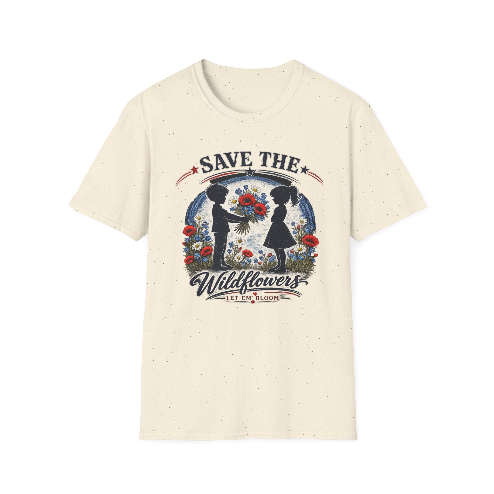 Save the Wildflowers T‑Shirt — Floral Conservation Tee