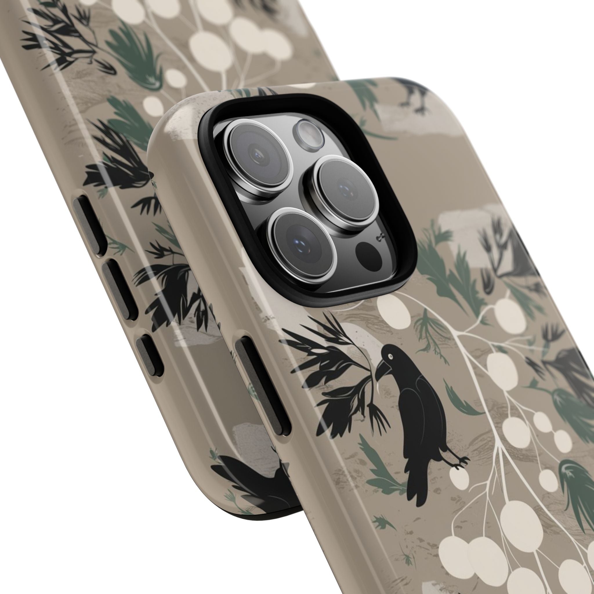 Crows and Berries - Tough Case for iPhone 14, 15, 16