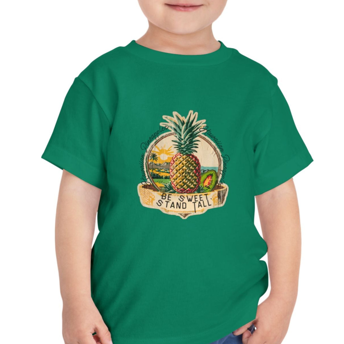 Hawaiian Pineapple Stay Sweet, Stand Tall - Kids' T-Shirt - 2T, 3T, 4T, 5T