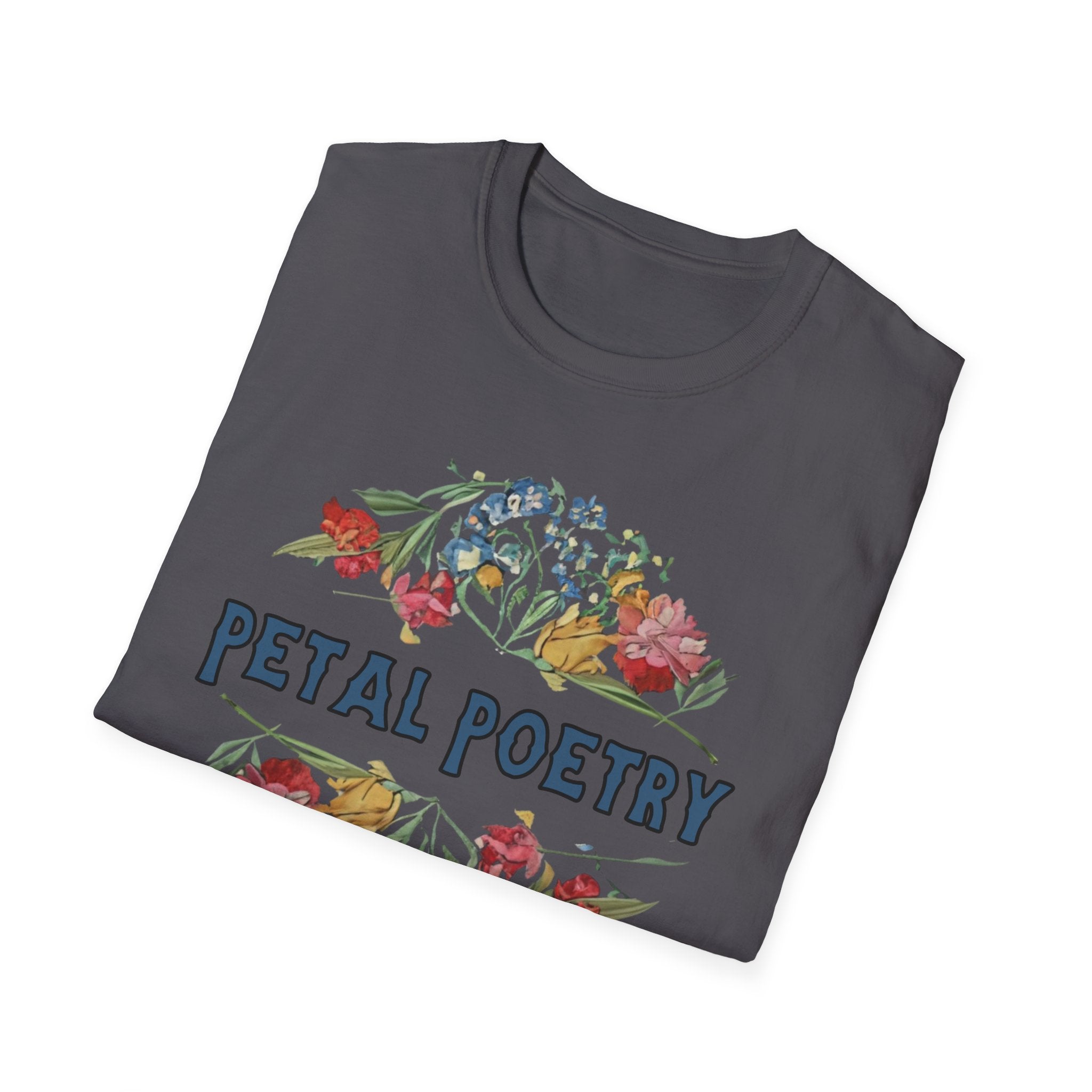 Petal Poetry Unisex Softstyle T-Shirt - S-3XL - Spruced Roost