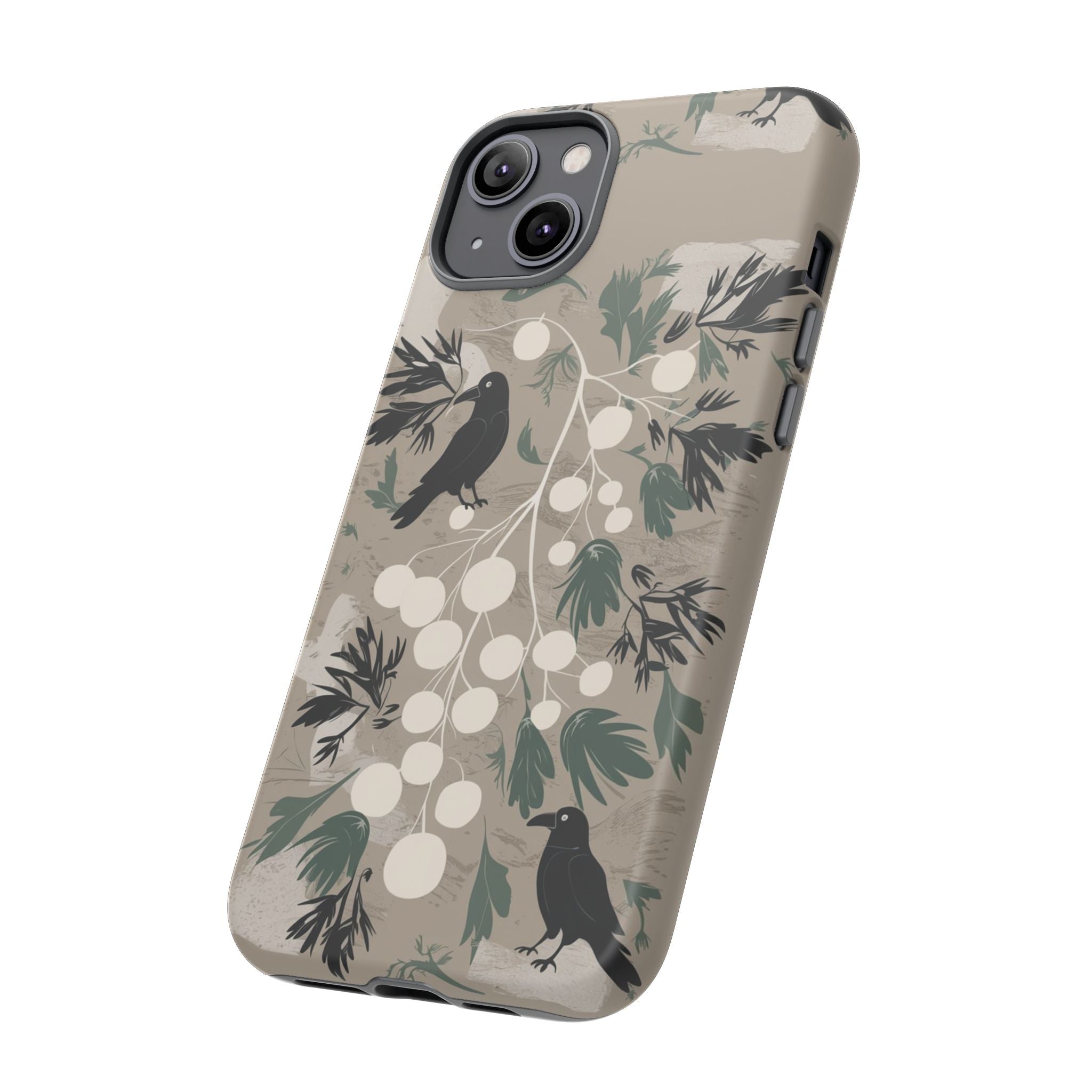 Crows and Berries - Tough Case for iPhone 14, 15, 16