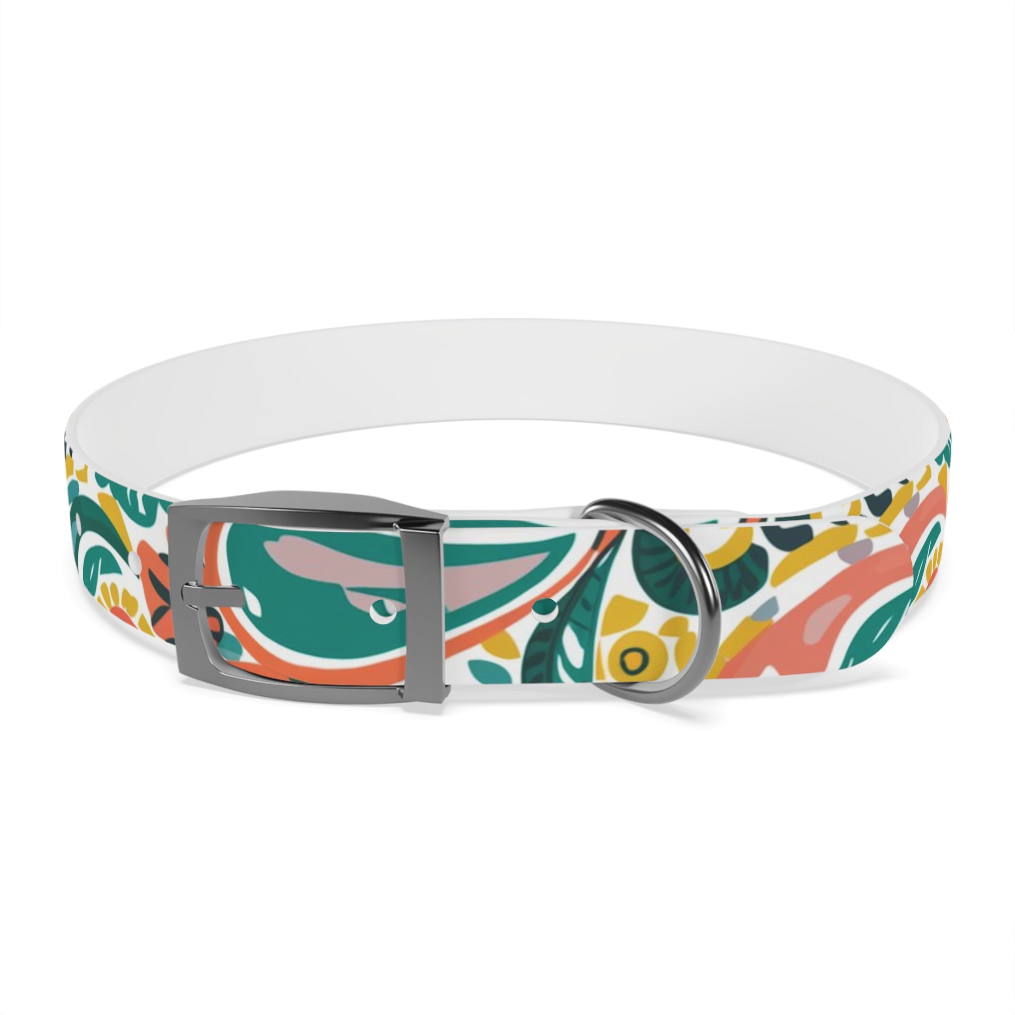 Paisley Persimmon - Dog Collar