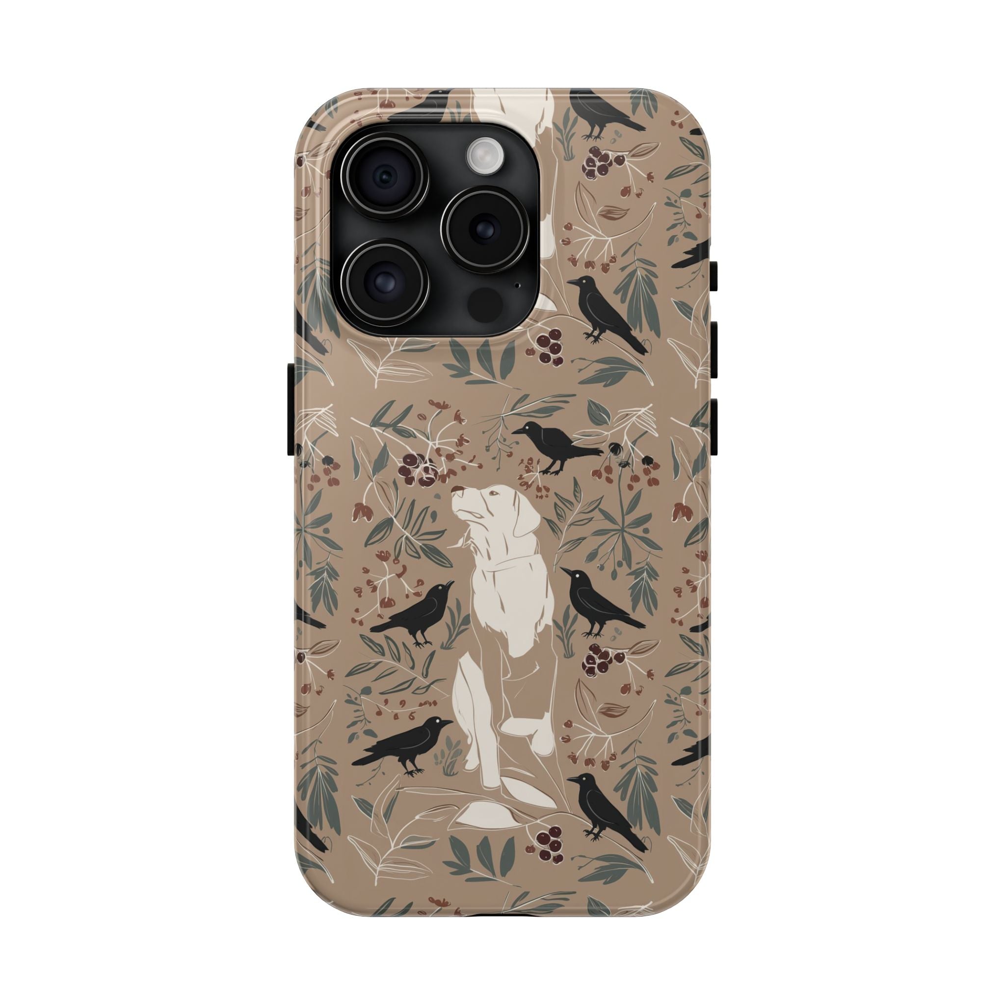 Nature's Dog Walk - Tough Case for iPhone 14, 15, 16 - Spruced Roost