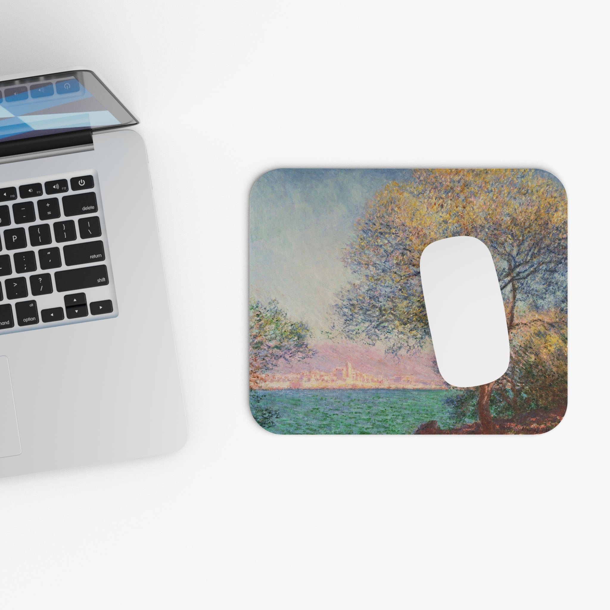 Antibes in the Morning - Claude Monet - Mouse pad  (Rectangle) - Spruced Roost