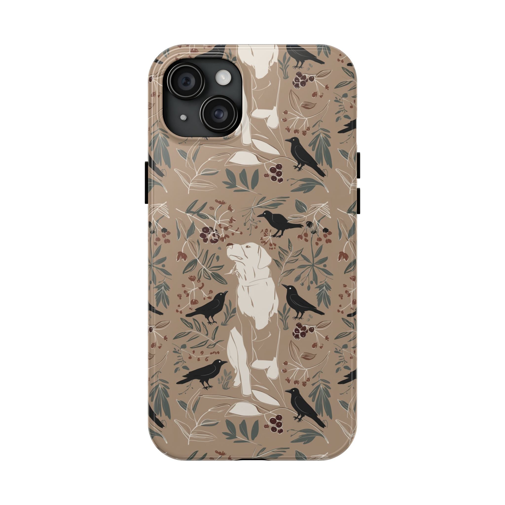 Nature's Dog Walk - Tough Case for iPhone 14, 15, 16 - Spruced Roost