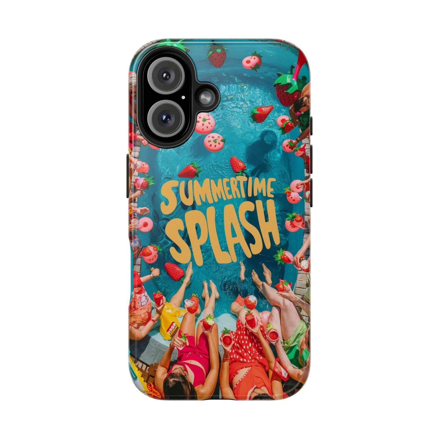 Summertime Splash - Tough Case for iPhone 14, 15, 16