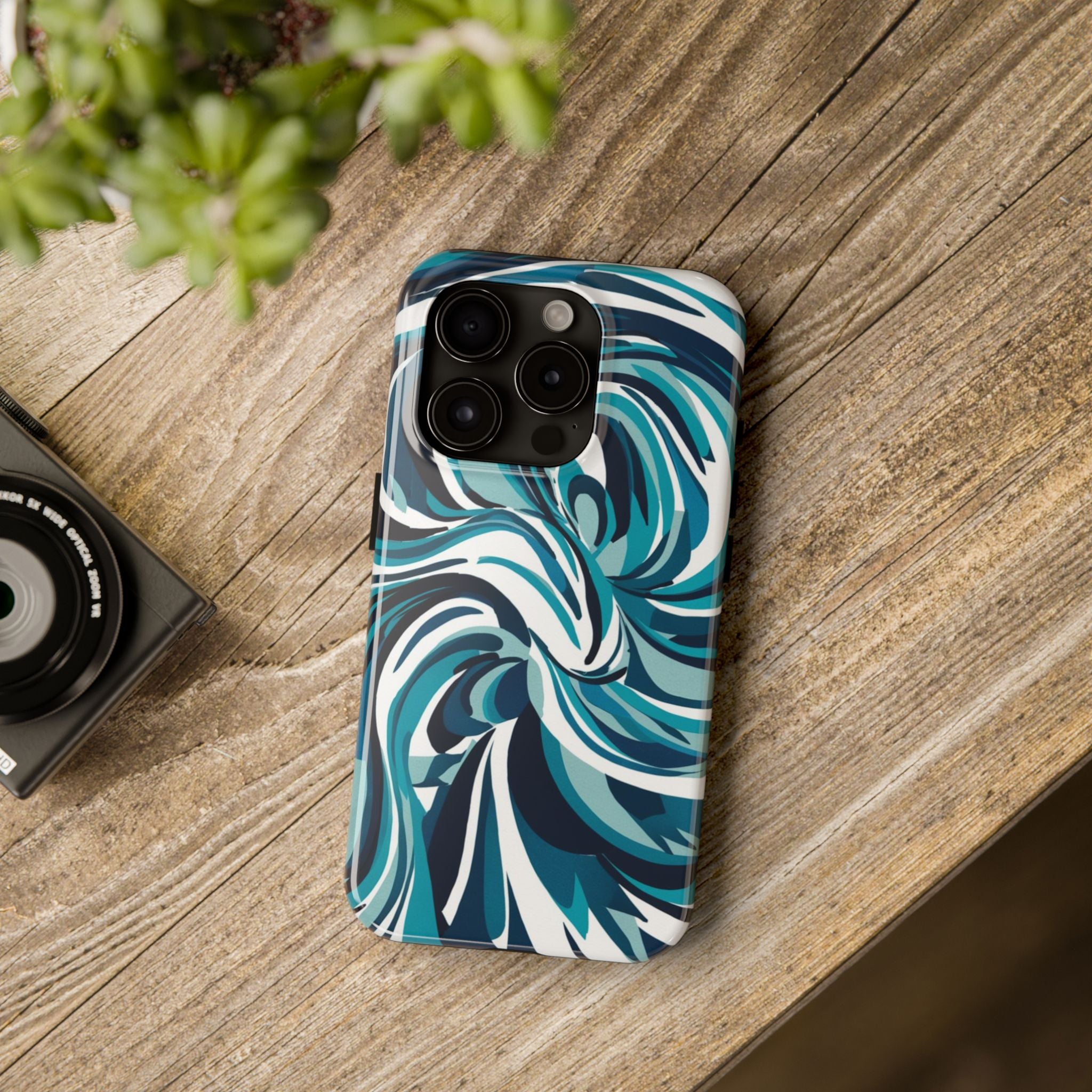 Churning Pacific Seas - Tough Case for iPhone 14, 15, 16 - Spruced Roost