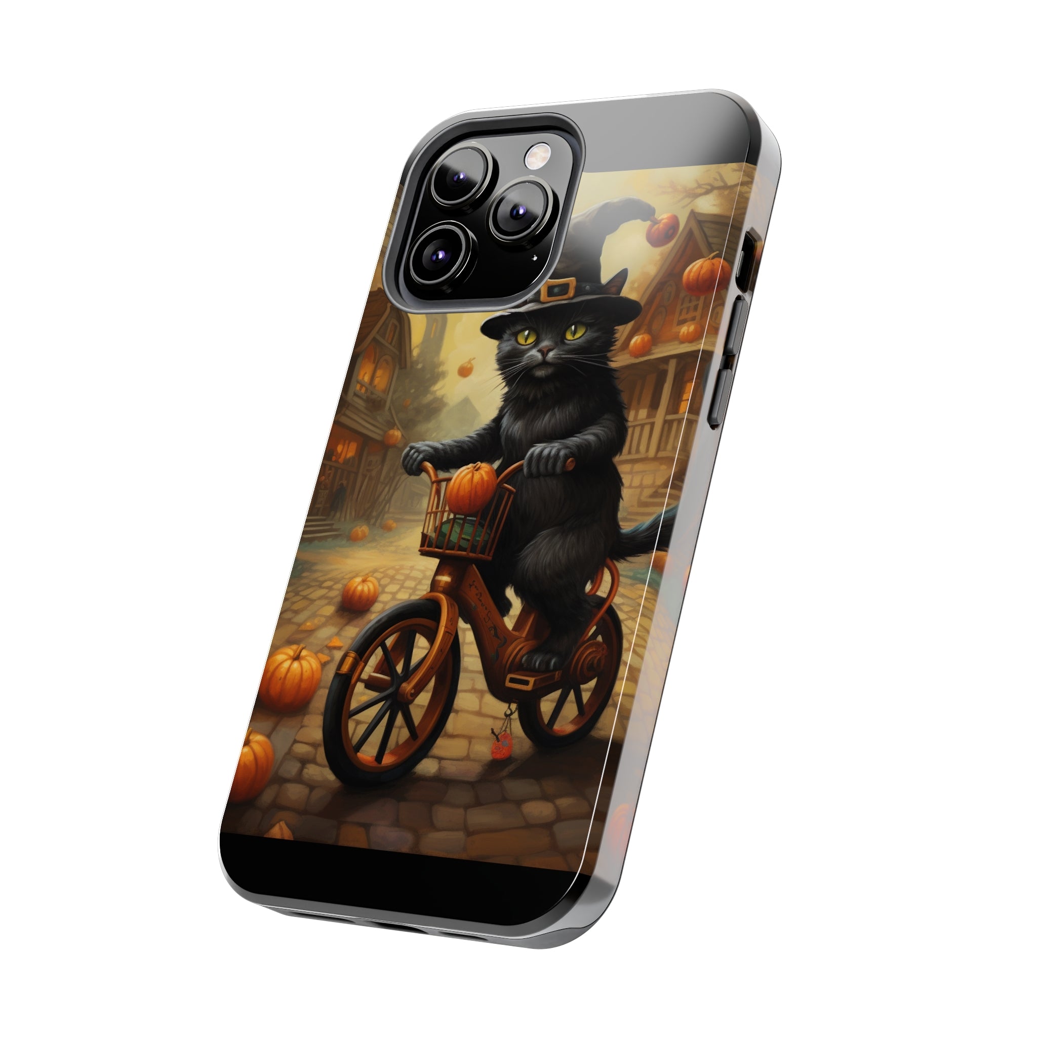 Black Kitty - Tough iPhone Cases - 21 Sizes