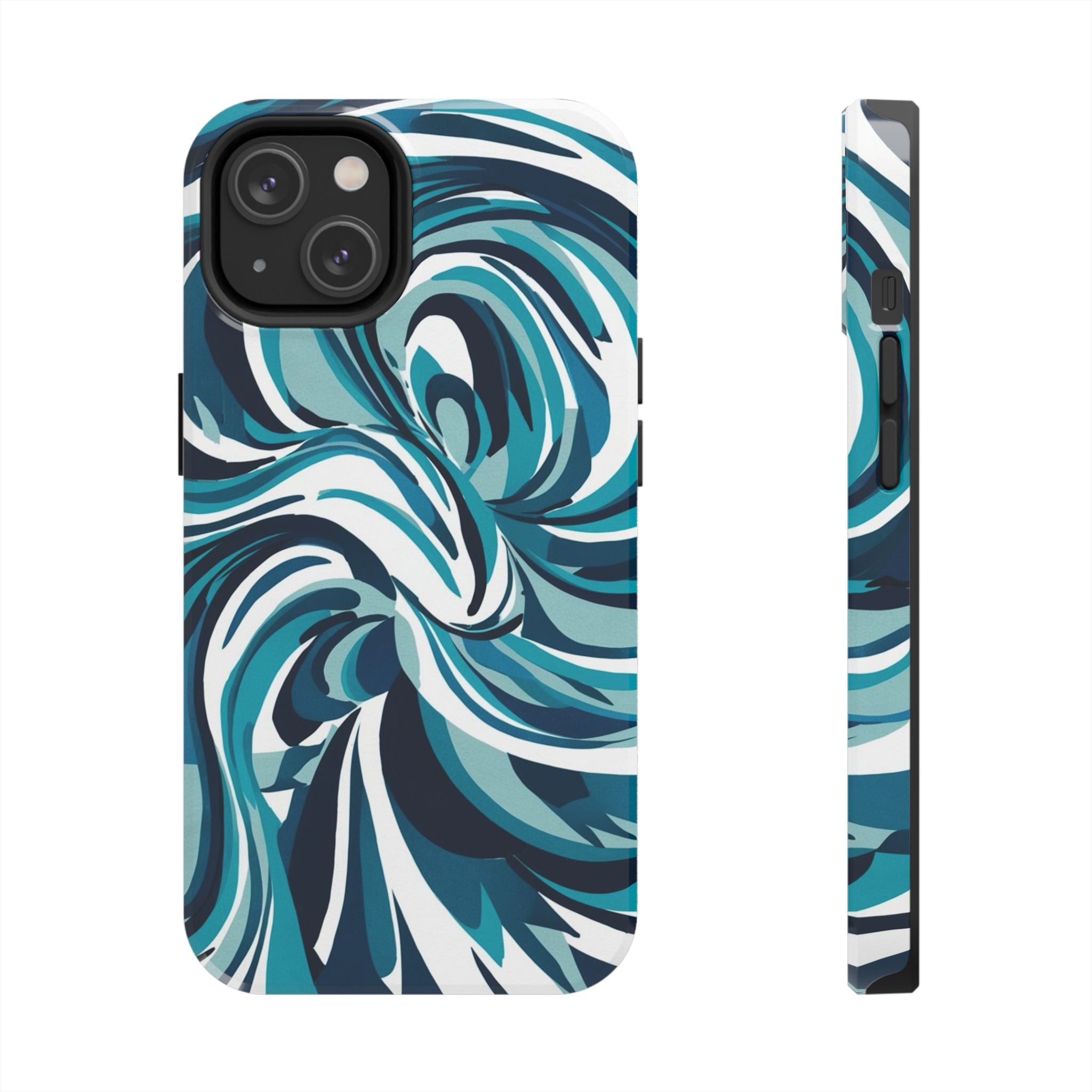 Churning Pacific Seas - Tough Case for iPhone 14, 15, 16 - Spruced Roost