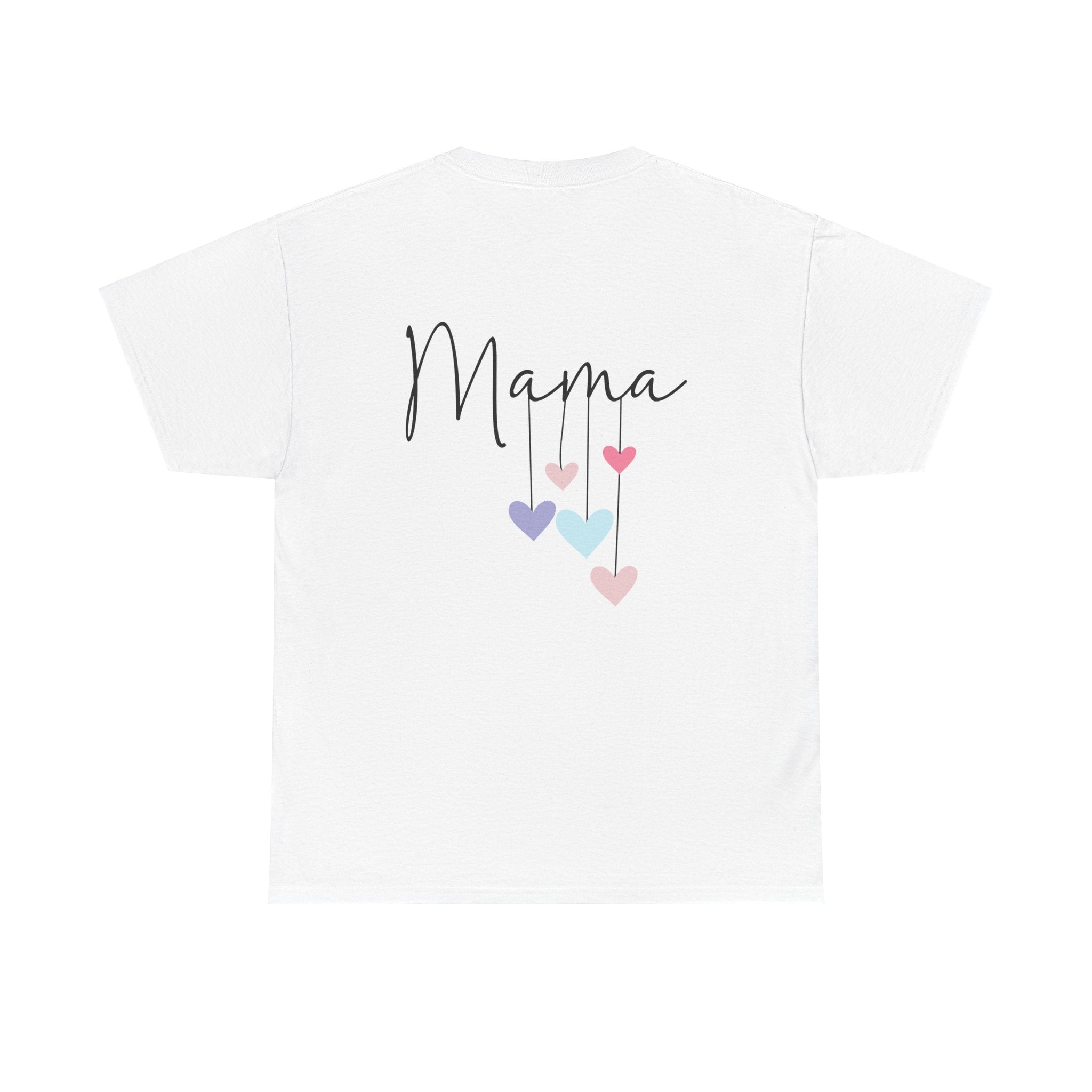 Mama Hearts on a String - Unisex Heavy Cotton Tee