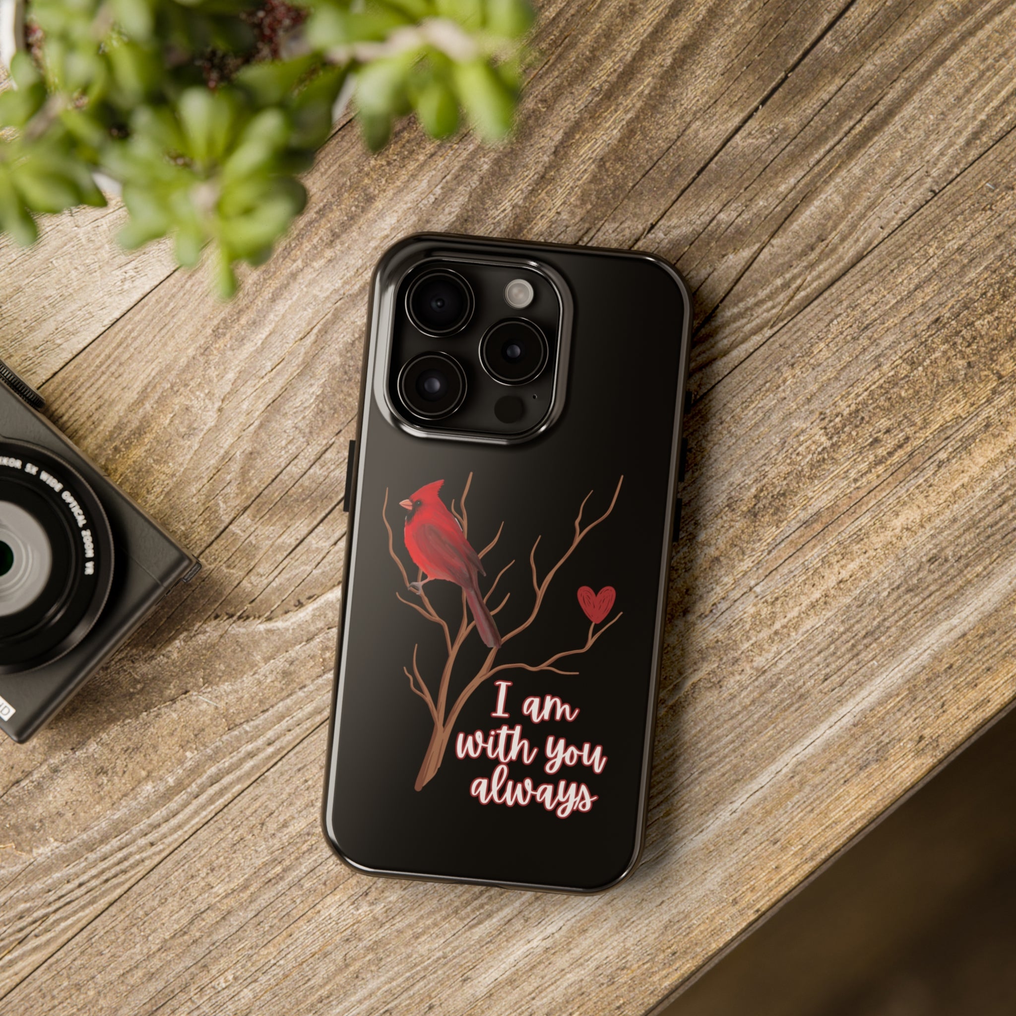 Cardinal Always With You - iPhone Tough Cases