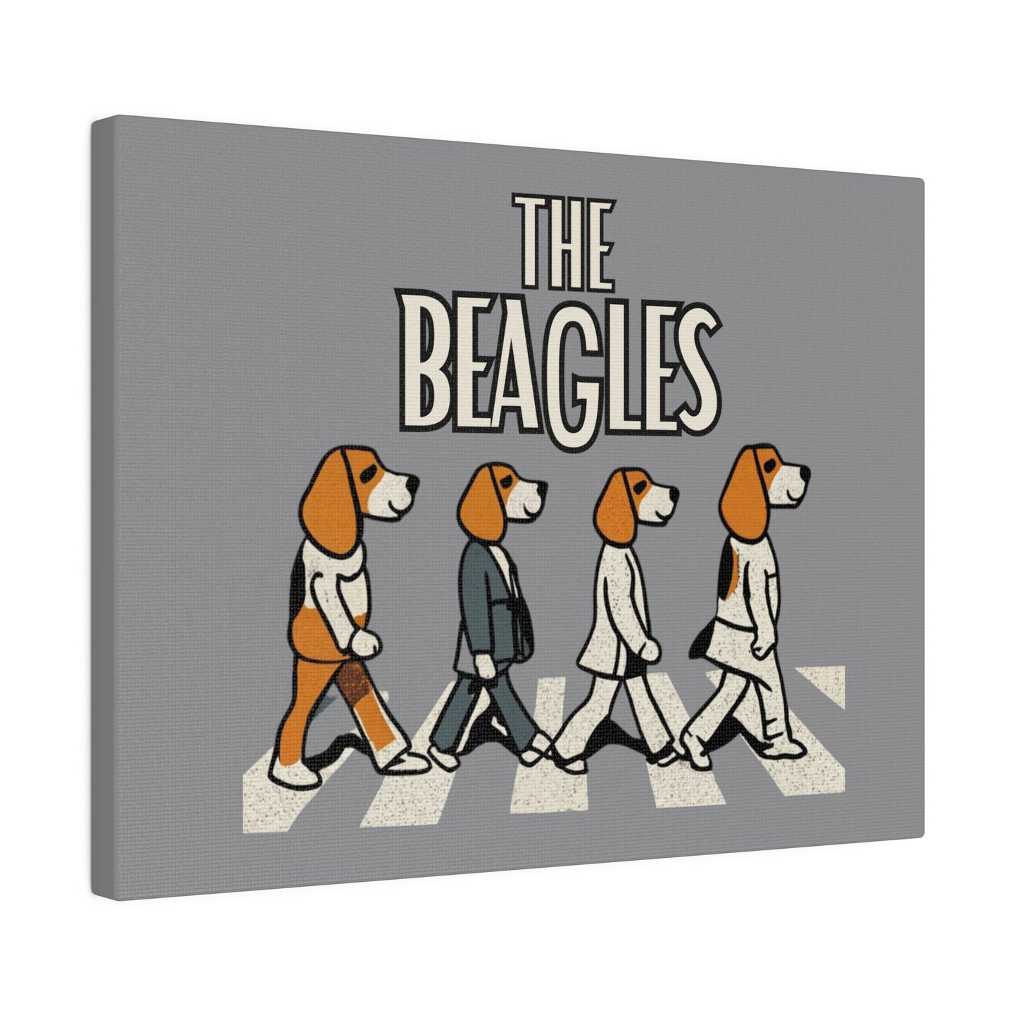 The Beagles - Matte Canvas, Stretched, 0.75"