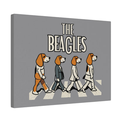 The Beagles - Matte Canvas, Stretched, 0.75"