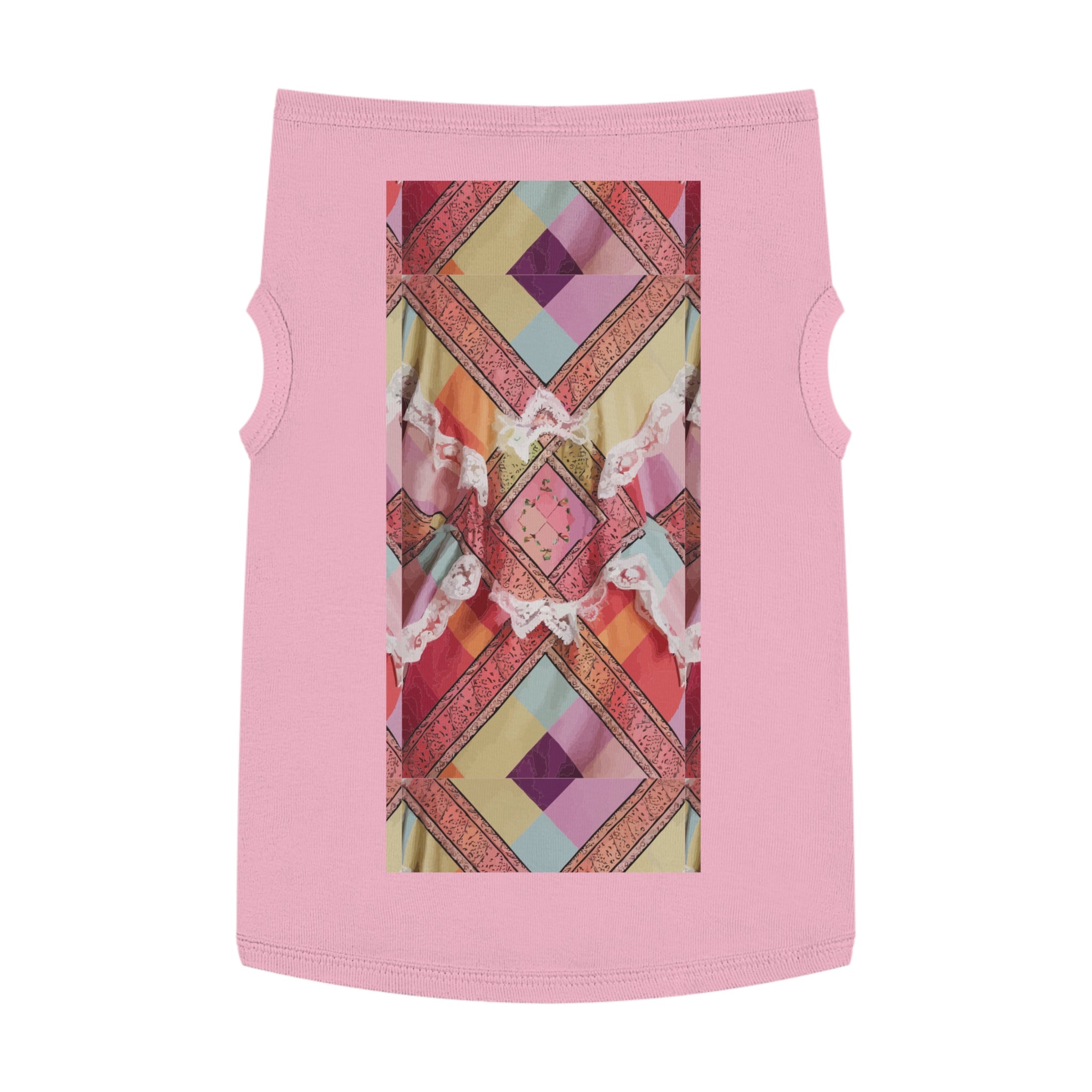 Madras LacePet Tank Top