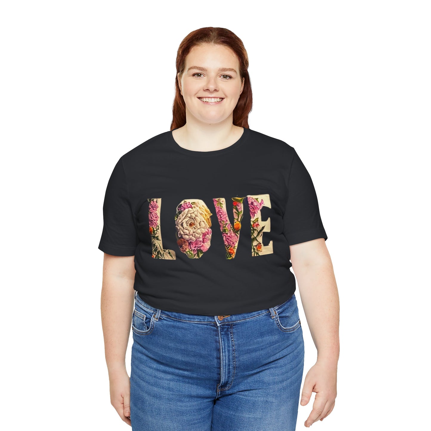 LOVE - Unisex Jersey Short Sleeve Tee - S-3XL