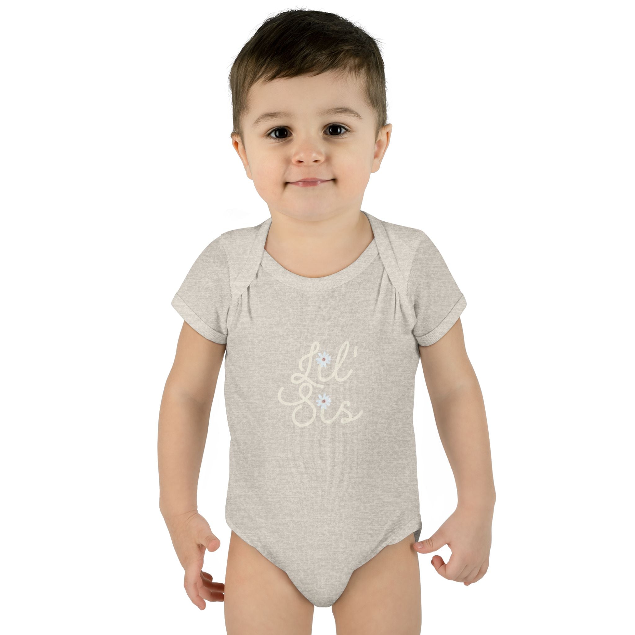 Lil' Sis Infant Baby Bodysuit - Cute Baby Clothes for Newborns