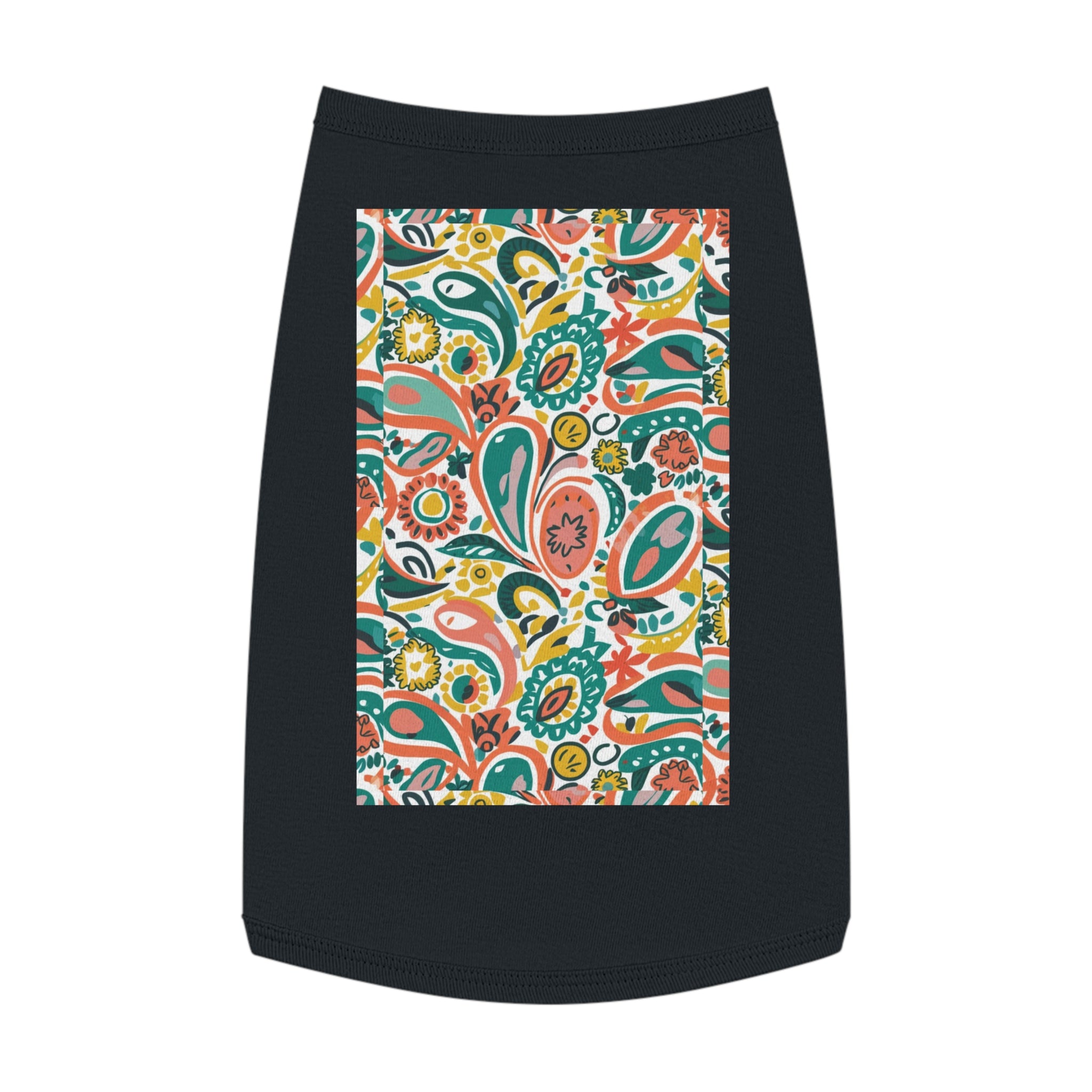 Paisley Persimmon - Pet Shirt