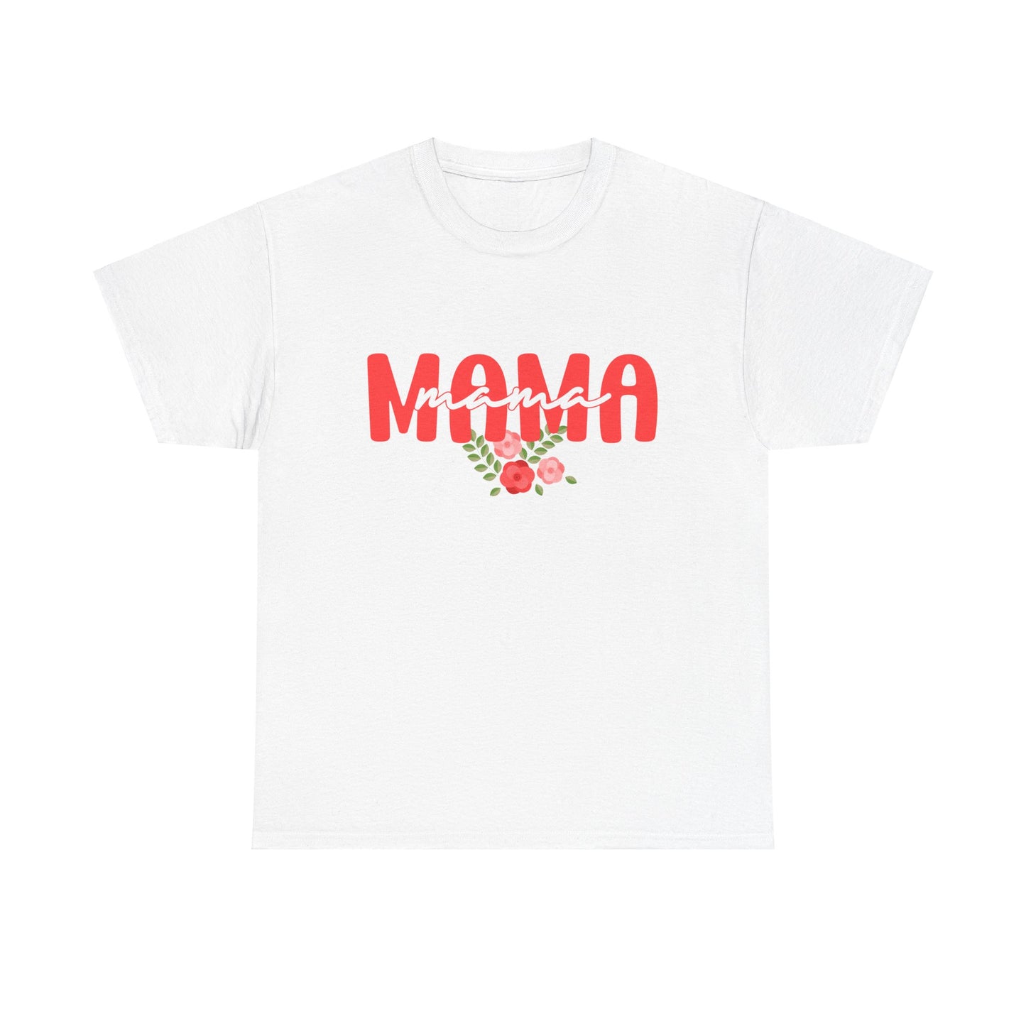 Floral Mama Colorful Unisex Heavy Cotton Tee