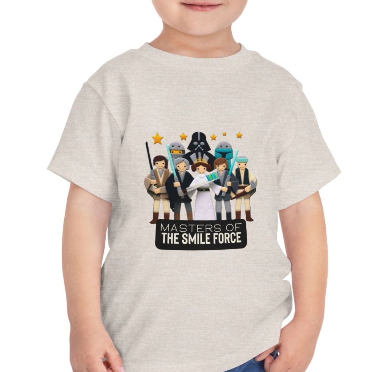 Star Warz Master of the Force - Bella & Canva T-shirt - 2T, 3T, 4T, 5T