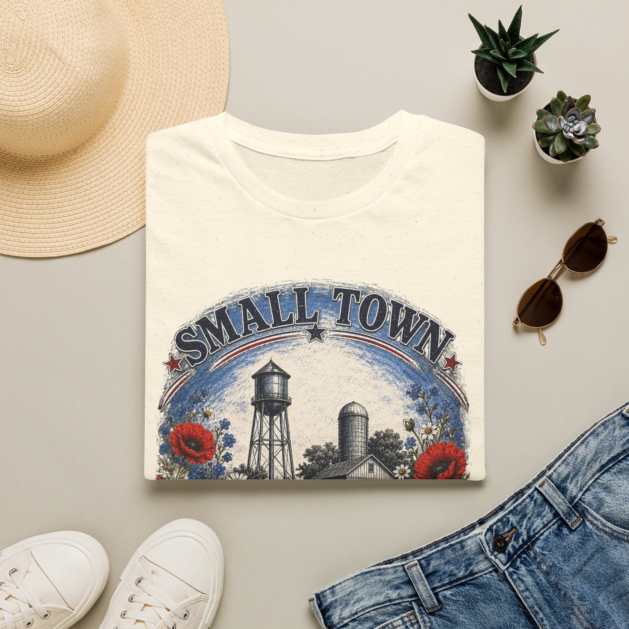 Country Small Town Roots - Women's T-shirt