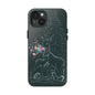 Floral Fawn and Mom - Tough Case for iPhone 14, 15, 16