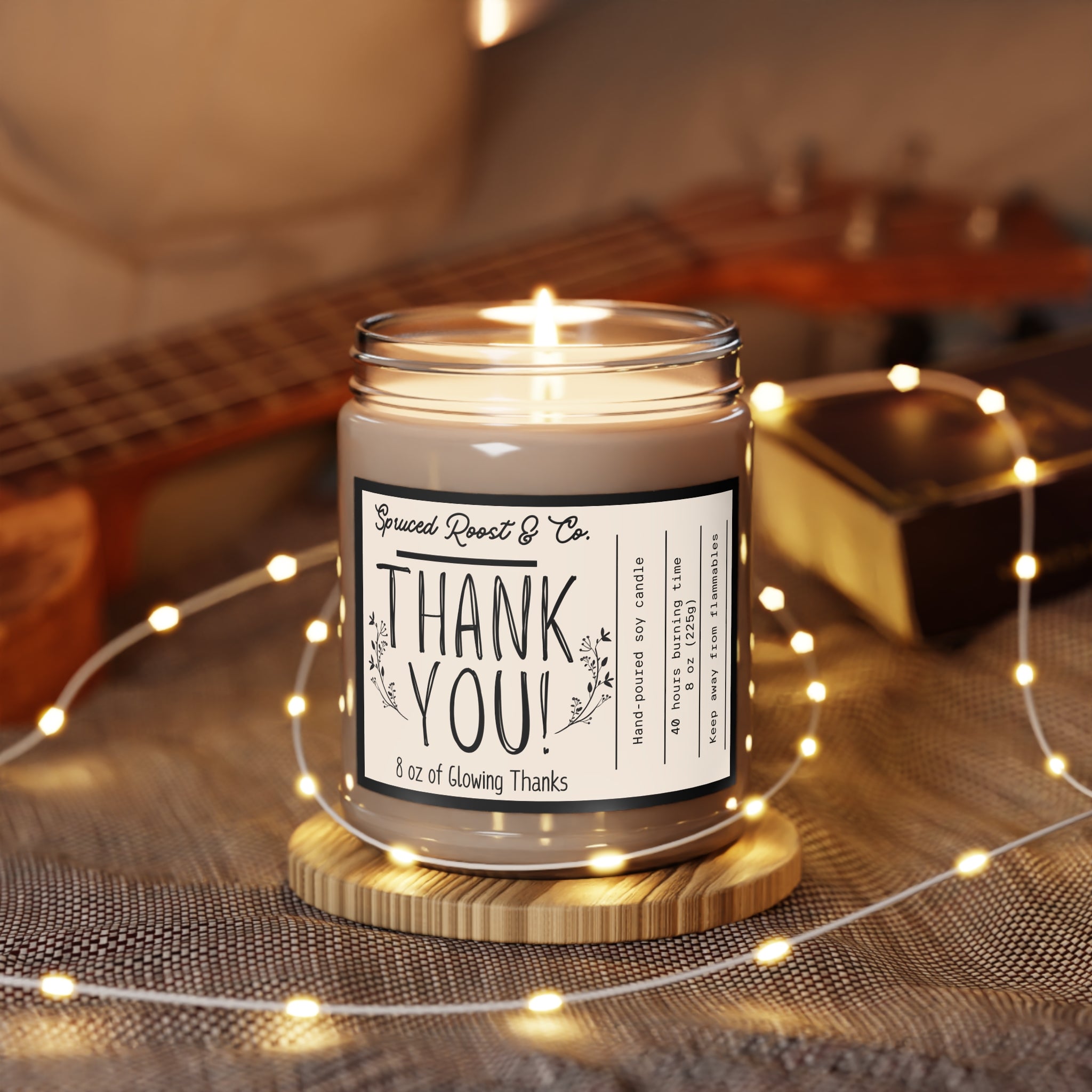 Thank You Scented Candles, 9oz