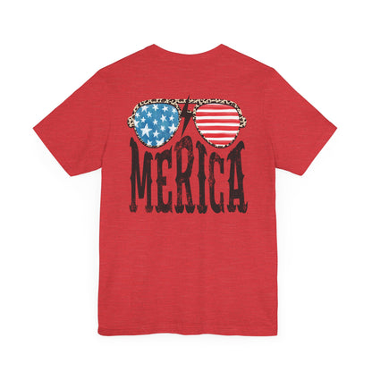 America Sunglasses - Unisex Jersey Short Sleeve Tee