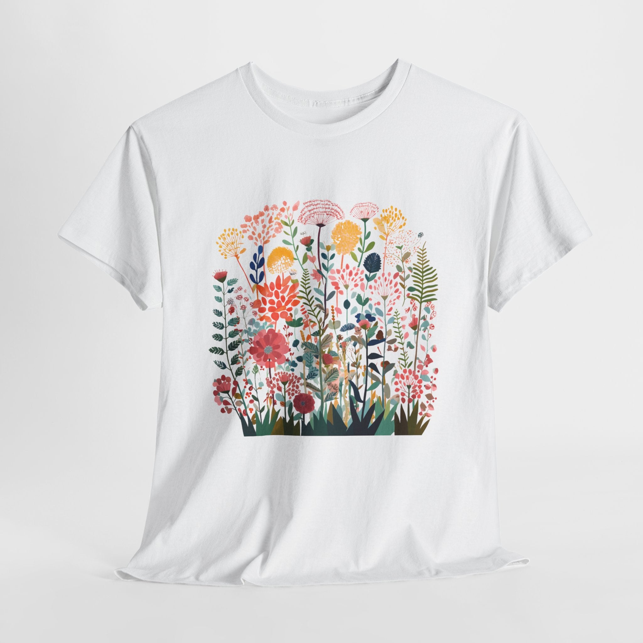 Bloomin' Wildflowers Heavy Cotton Tee -  Spring Celebrations