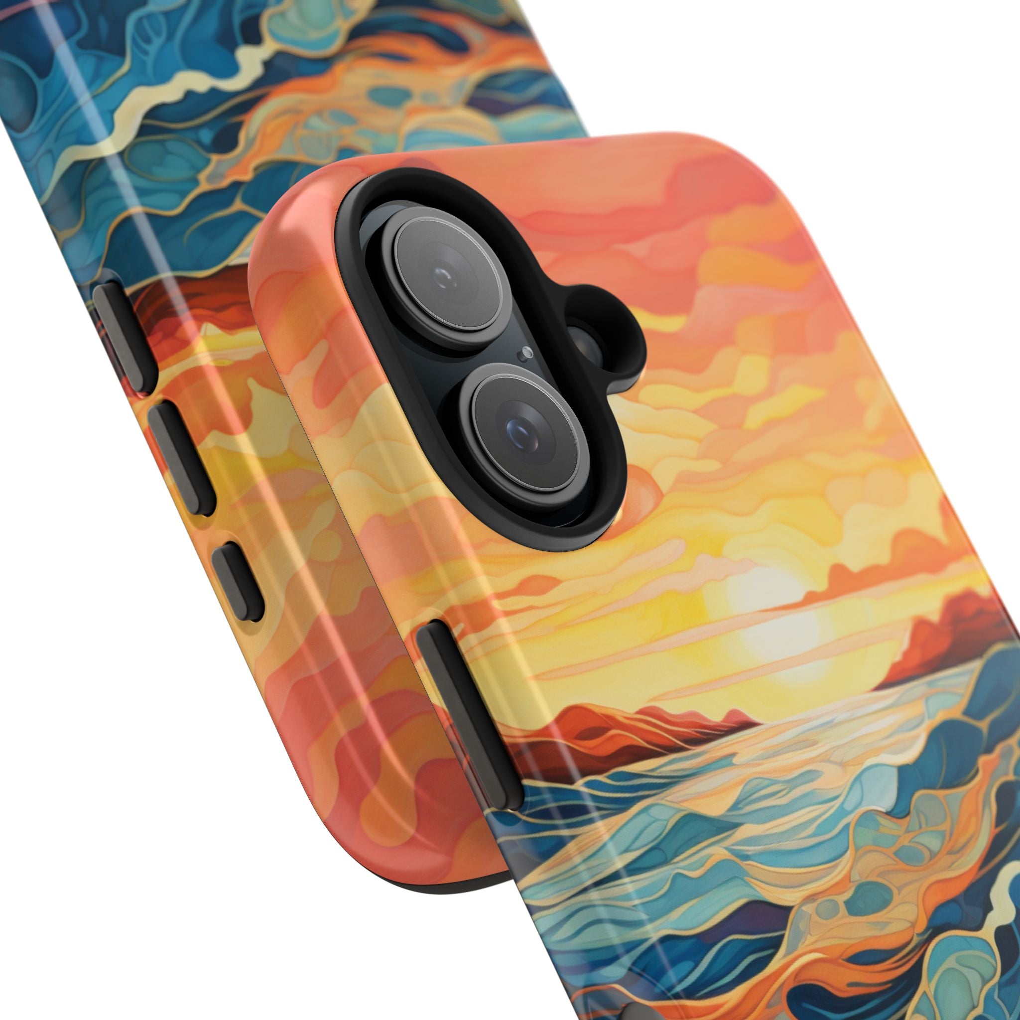 Sunset Swell - Tough Case for iPhone 14, 15, 16