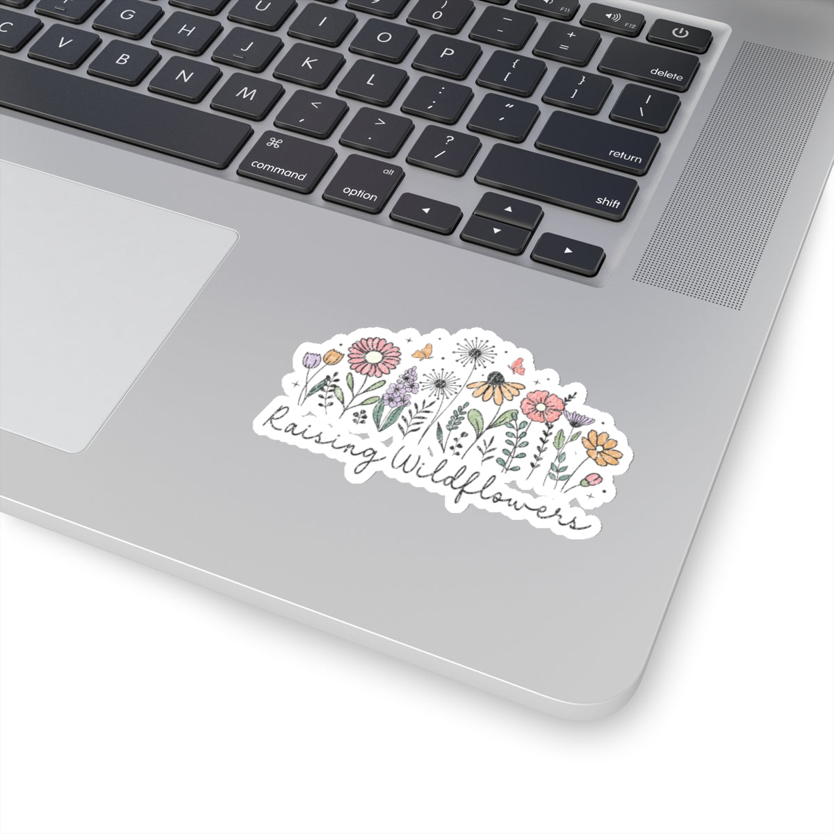 Raising Wildflowers Children Grandchildren Kiss-Cut Stickers