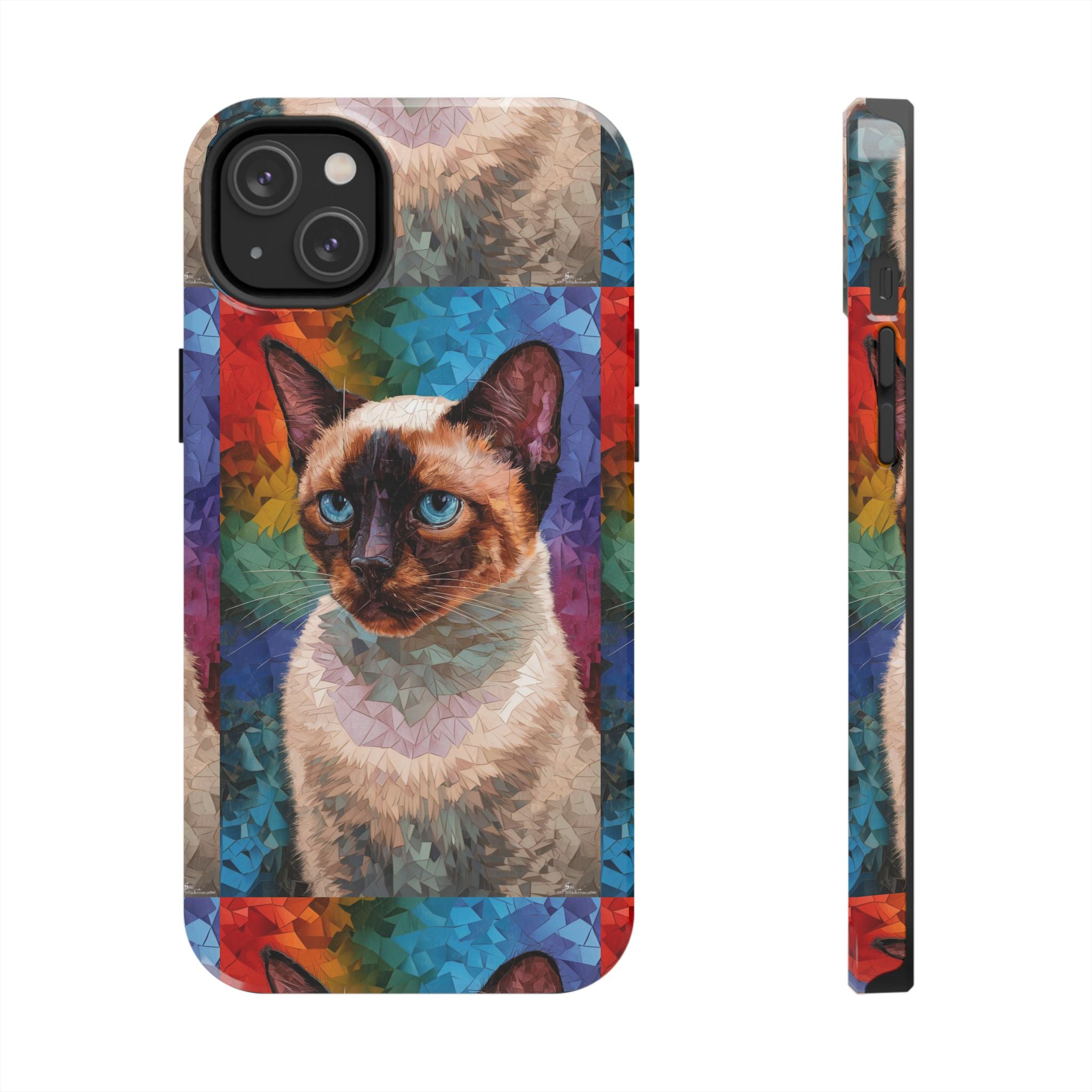 Siamese Kittty - Tough Case for iPhone 14, 15, 16 - Spruced Roost
