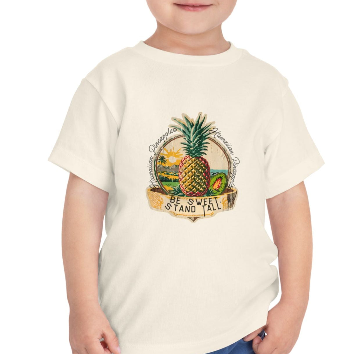Hawaiian Pineapple Stay Sweet, Stand Tall - Kids' T-Shirt - 2T, 3T, 4T, 5T