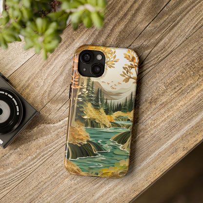 Fall Foliage Follies - Tough Case for iPhone 14, 15, 16