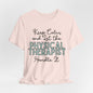 Keep Calm and let the Physical Therapist handle It - Jersey Short Sleeve Tee