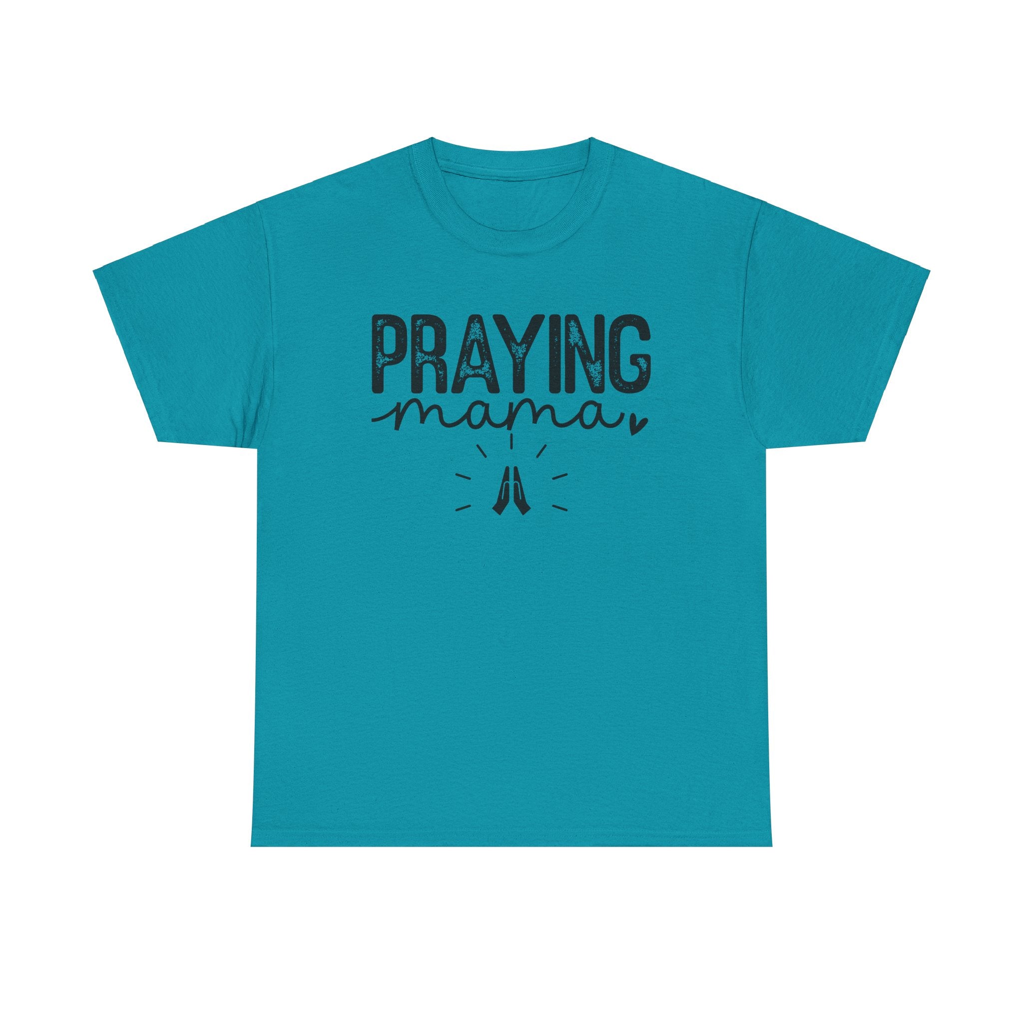 Praying Mama Black Unisex Heavy Cotton Tee - Spruced Roost