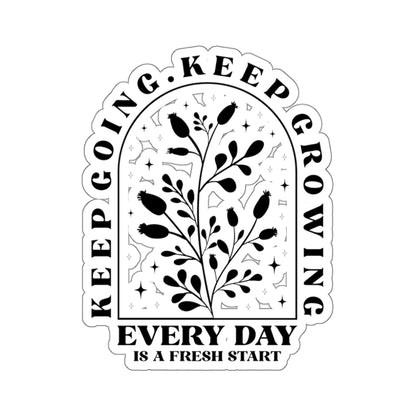 Keep Going Kiss-Cut Stickers