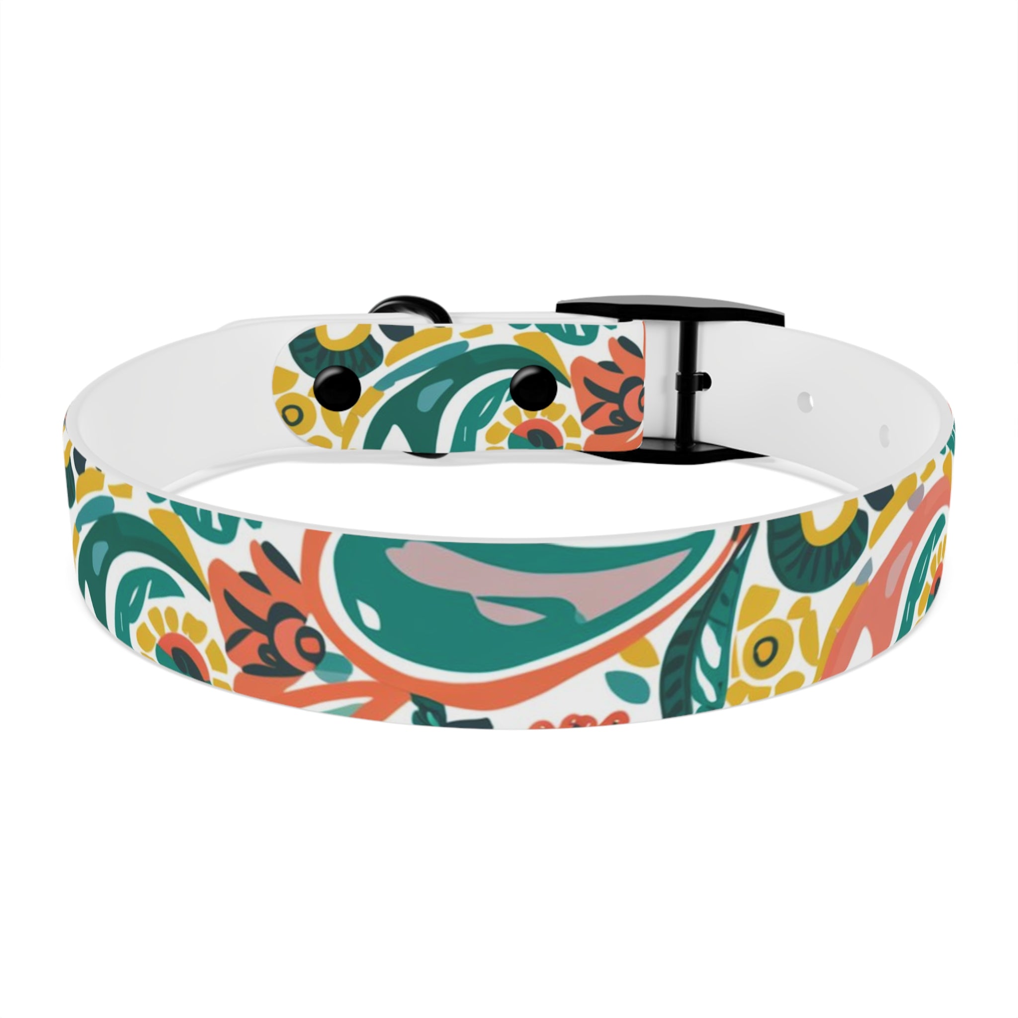 Paisley Persimmon - Dog Collar