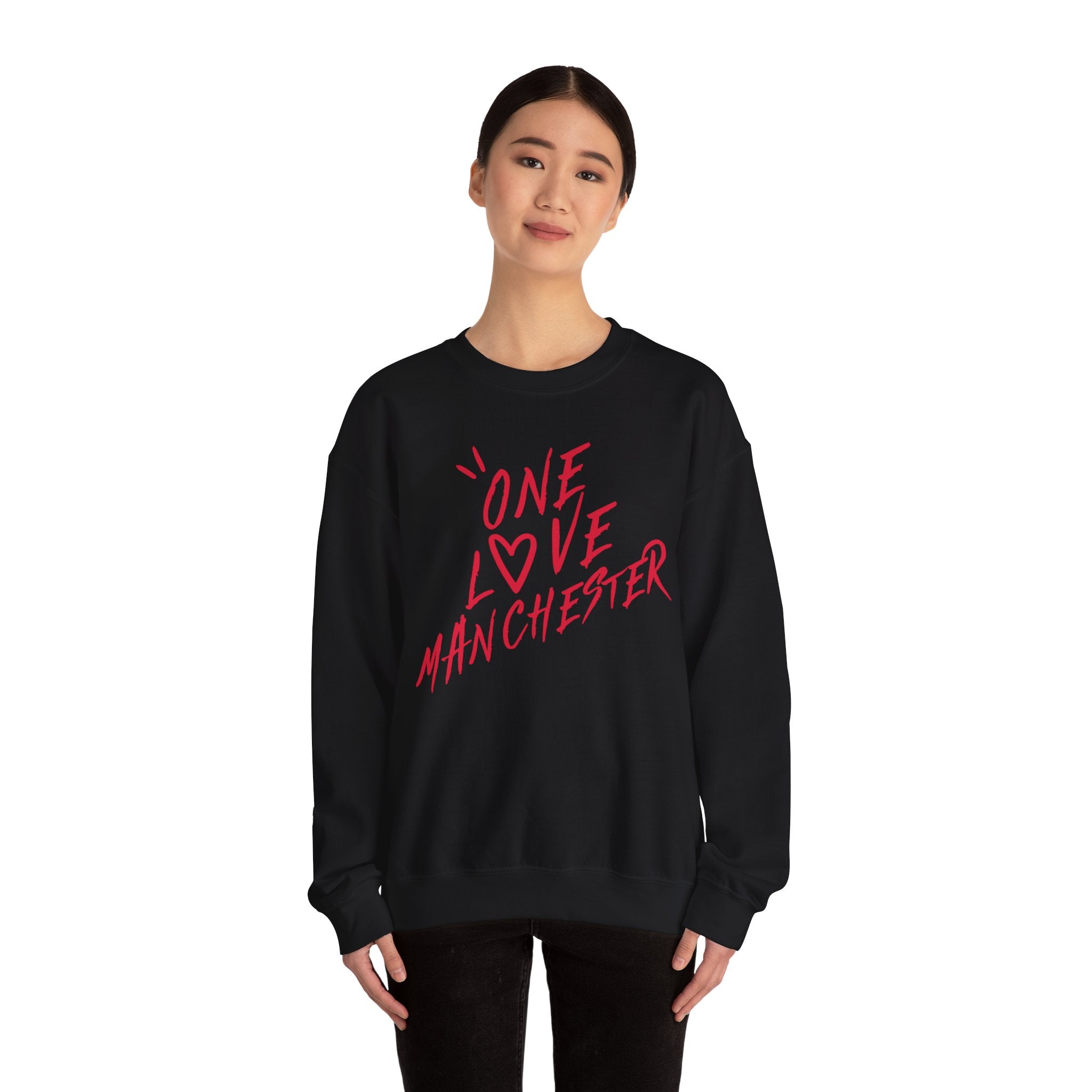 One Love Manchester - Unisex Heavy Blend™ Crewneck Sweatshirt