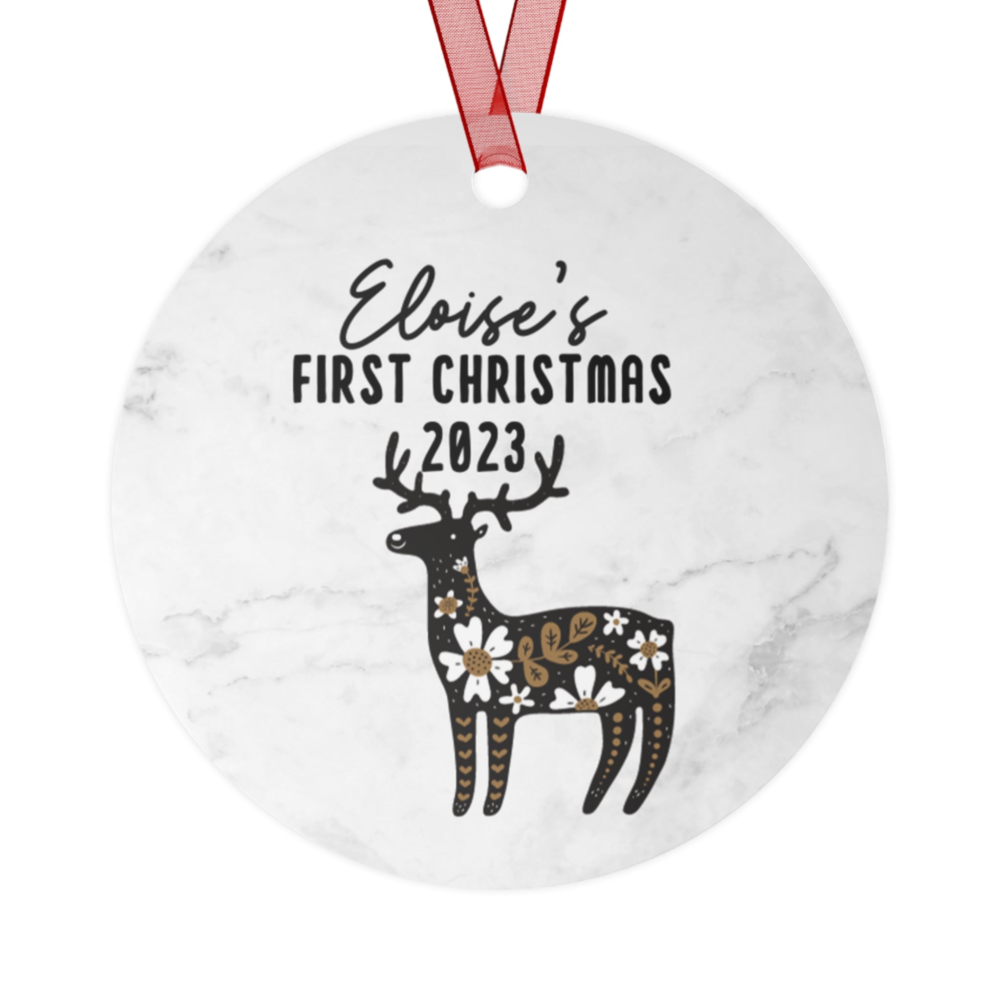 Babies First Christmas - Metal Ornaments