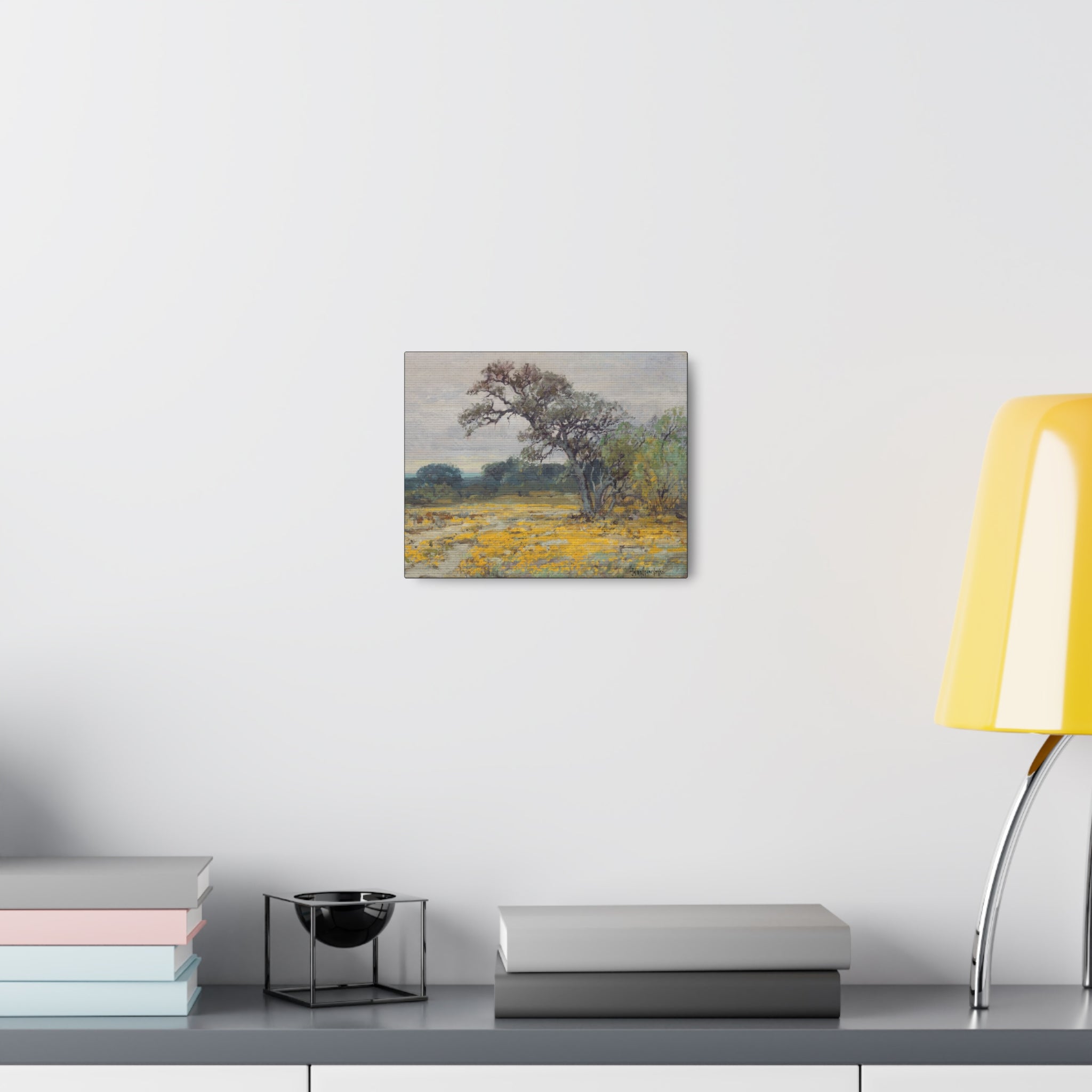 Coreopsis, Texas, 1919 - Julian Onderdonk -  Canvas Gallery Wraps - Spruced Roost